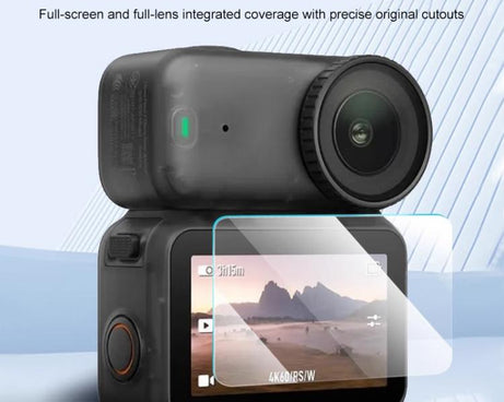For DJI Osmo Nano PULUZ Tempered Glass Screen Film with Lens Hydrogel Film, For DJI Osmo Nano