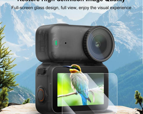 For DJI Osmo Nano PULUZ Tempered Glass Screen Film with Lens Hydrogel Film, For DJI Osmo Nano