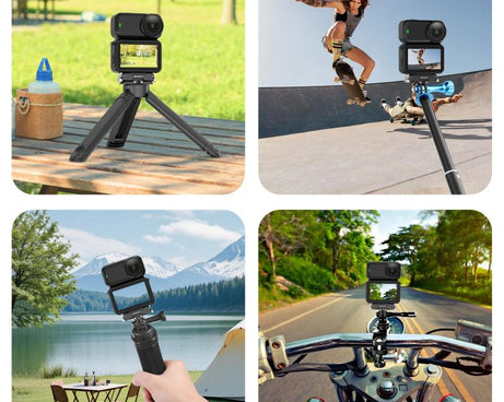 For DJI Osmo Nano PULUZ Magnetic Metal Quick Release Base Mount