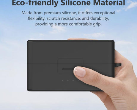 For DJI Mic 3 PULUZ Charging Case Silicone Scratch-proof Protective Cover