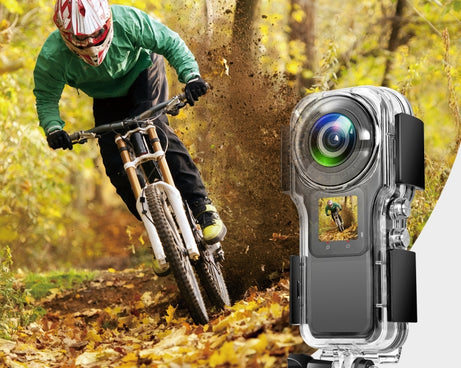 For Insta360 One RS 1-Inch 360 Edition PULUZ 40m Underwater Waterproof Housing Case