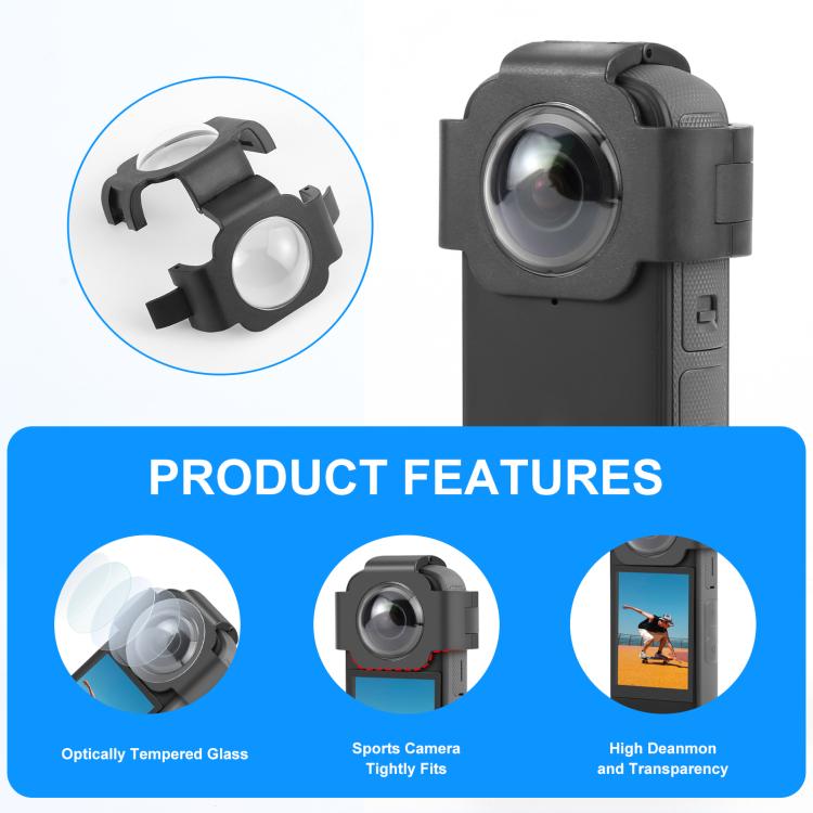 For Insta360 X3 PULUZ Lens Guard Protective Cover