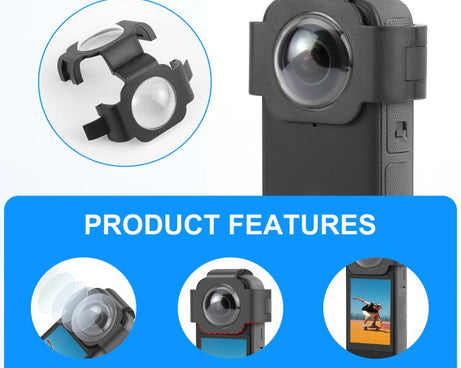 For Insta360 X3 PULUZ Lens Guard Protective Cover, Lens Guard