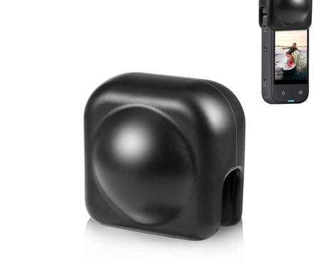 For Insta360 X3 PULUZ Silicone Protective  Lens Cover