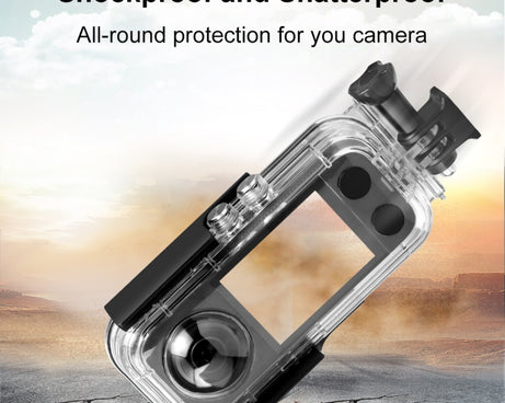 For Insta360 X3 PULUZ 30m Underwater Waterproof Housing Case