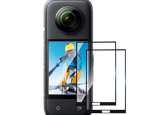 For Insta360 X3 PULUZ 2pcs Curved  HD Screen Film, For Insta360 X3