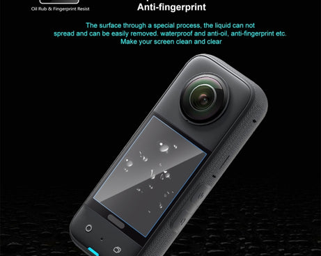 For Insta360 X3 PULUZ 2pcs Curved  HD Screen Film