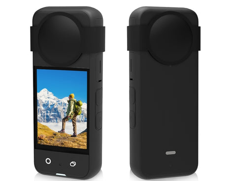 For Insta360 X3 PULUZ Silicone Lens Body Lens Guard Protective Cover, Lens Cover