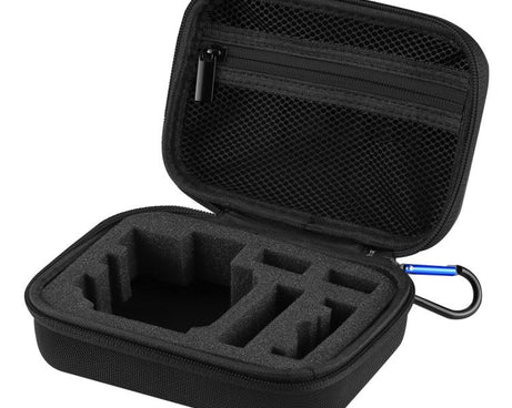 PULUZ Waterproof Carrying and Travel Case for GoPro, DJI Osmo Action and other Sport Cameras Accessories, Small Size: 16cm x 12cm x 7cm, US Stock Black, UK Stock Black, For GoPro, Size: 16cm x 12cm x 7cm