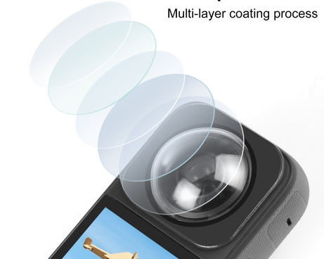 For Insta360 X3 PULUZ Lens Guard Optical Glass Protective Cover, For Insta360 X3 Optical Glass Lens Guard