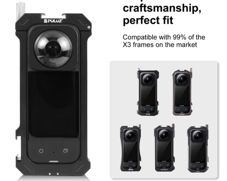 For Insta360 X3 PULUZ Lens Guard Optical Glass Protective Cover, For Insta360 X3 Optical Glass Lens Guard