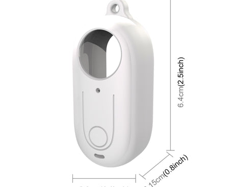 For Insta360 GO 3 PULUZ Camera Silicone Case with Lens  Cover, Silicone Case with Lens Cover (White), Silicone Case with Lens Cover (Black), Silicone Case with Lens Cover (Red)
