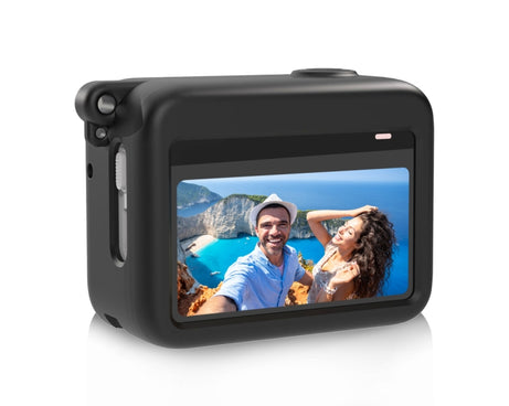For Insta360 GO 3 PULUZ Camera Charging Case Silicone Case, Charging Case Case (Black), Charging Case Case (White)