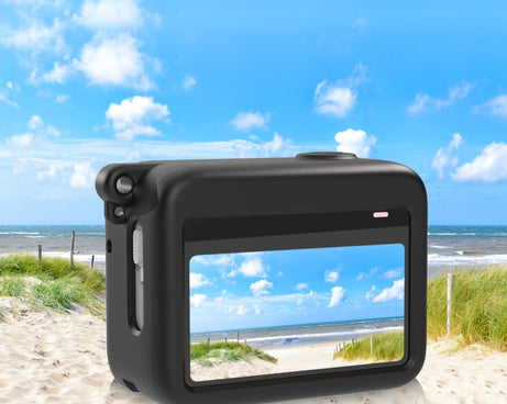For Insta360 GO 3 PULUZ Camera Charging Case Silicone Case, Charging Case Case (Black), Charging Case Case (White)