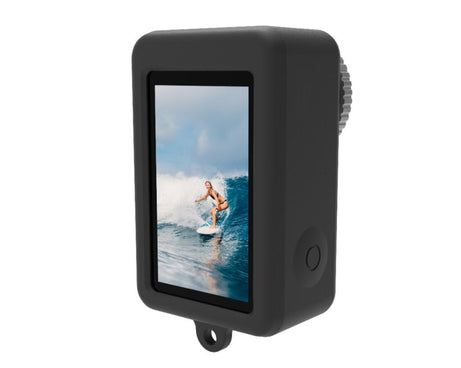 For DJI Osmo Action 4 / 3 PULUZ Silicone Protective Case with Lens Cap