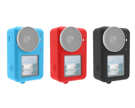 For DJI Osmo Action 4 / 3 PULUZ Silicone Protective Case with Lens Cap
