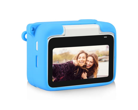 For Insta360 GO 3 PULUZ Camera Charging Case Silicone Case with Lens Cap & Strap