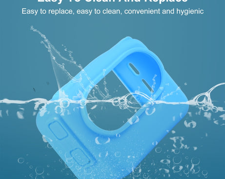 For Insta360 GO 3 PULUZ Camera Charging Case Silicone Case with Lens Cap & Strap