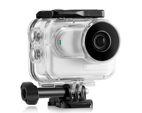 For Insta360 GO 3 PULUZ 60m Underwater Waterproof Housing Case with Base Adapter & Screw