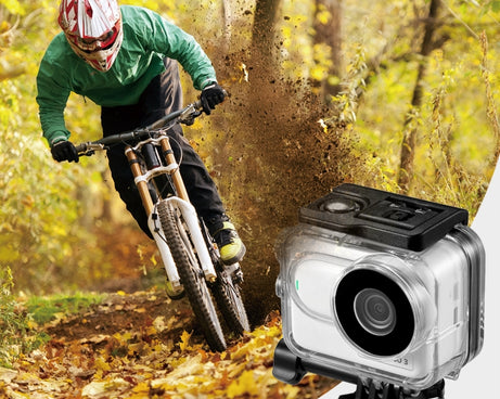 For Insta360 GO 3 PULUZ 60m Underwater Waterproof Housing Case with Base Adapter & Screw