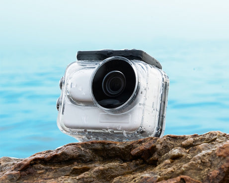 For Insta360 GO 3 PULUZ 60m Underwater Waterproof Housing Case with Base Adapter & Screw