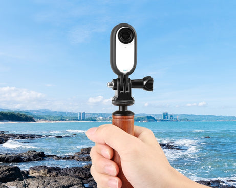 For Insta360 GO 3 PULUZ Body Plastic Protective Frame Cage with Screw & Adapter