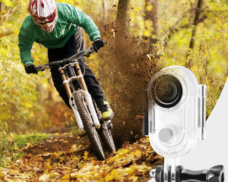 For Insta360 GO 3 PULUZ 40m Underwater Waterproof Housing Case with Base Adapter & Screw