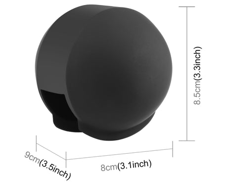 For Insta360 X3 PULUZ Invisible Dive Case Lens Guard Silicone Protective Cover, For Insta360 X4 / X3
