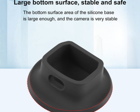 For DJI Osmo Pocket 3 PULUZ Silicone Dock Desktop Charging Base Bracket