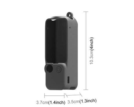 For DJI OSMO Pocket 3 PULUZ  3 in 1 Silicone Cover Case Set