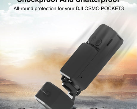 For DJI OSMO Pocket 3 PULUZ  3 in 1 Silicone Cover Case Set