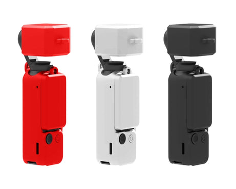 For DJI OSMO Pocket 3 PULUZ  3 in 1 Silicone Cover Case Set