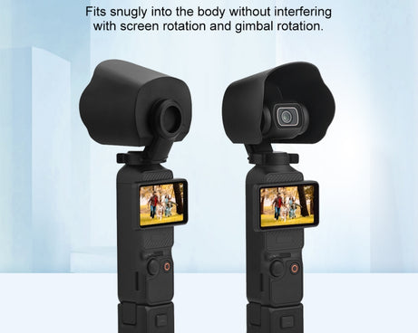 For DJI OSMO Pocket 3 Sunshade Lens Protective Cover Hood