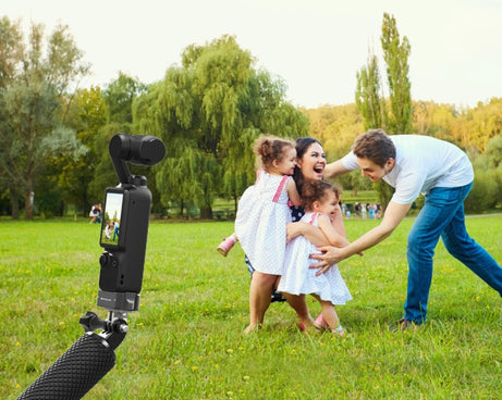 For DJI OSMO Pocket 3 PULUZ USB-C / Type-C Dock Desktop Charging Base Aluminum Alloy Bracket, Desktop Charging Base