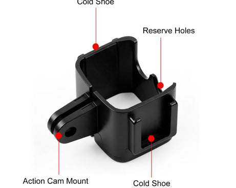For DJI OSMO Pocket 3 PULUZ Protection Frame Cage Expansion Adapter Bracket, Protection Frame Cage