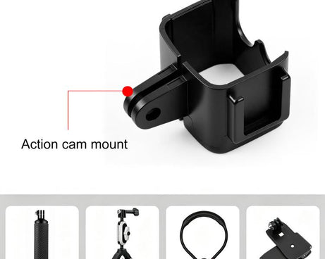 For DJI OSMO Pocket 3 PULUZ Protection Frame Cage Expansion Adapter Bracket, Protection Frame Cage