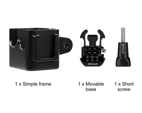 For DJI OSMO Pocket 3 PULUZ Protection Frame Cage Expansion Adapter Bracket, Protection Frame Cage