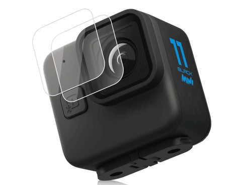 For GoPro Hero11 Black Mini PULUZ 2pcs Lens Tempered Glass Film, For GoPro Hero11 Black Mini