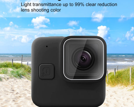 For GoPro Hero11 Black Mini PULUZ 2pcs Lens Tempered Glass Film, For GoPro Hero11 Black Mini