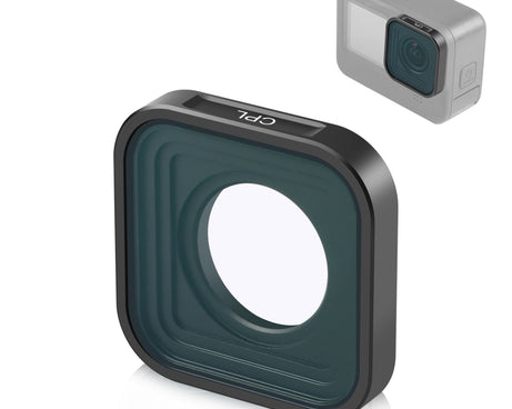 PULUZ Action Camera CPL Lens Filter For GoPro Hero11 Black / Hero11 Black mini / HERO10 Black / HERO9 Black, CPL