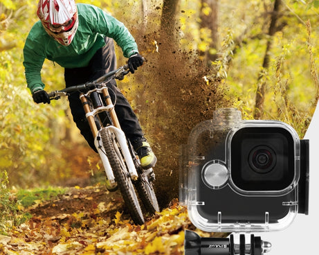 For GoPro Hero11 Mini Black PULUZ 40m Waterproof Housing Protective Case with Buckle Basic Mount & Screw, For GoPro Hero11 Black Mini