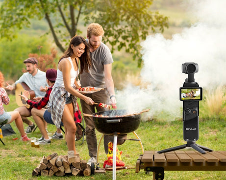 For DJI OSMO Pocket 3 PULUZ Metal Protection Frame Cage Adapter Bracket