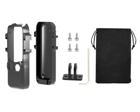 For DJI OSMO Pocket 3 PULUZ Metal Protection Frame Cage Adapter Bracket with Dual Cold Shoes, Metal Protection Frame