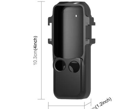 For DJI OSMO Pocket 3 PULUZ Metal Protection Frame Cage Adapter Bracket with Dual Cold Shoes, Metal Protection Frame