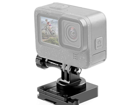 PULUZ Aluminum Quick Release Bracket NVG Helmet Mount for GoPro and Other Action Cameras