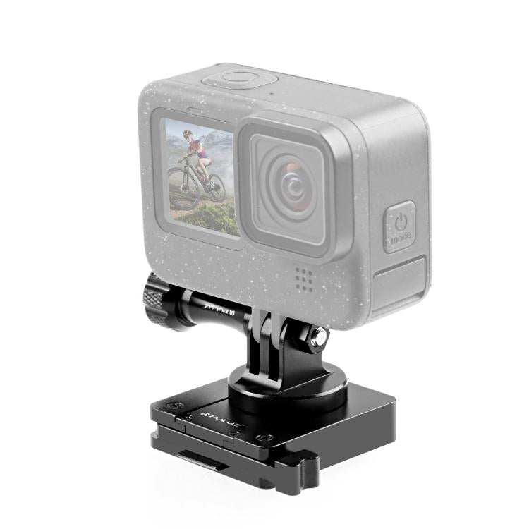 PULUZ Aluminum Quick Release Bracket NVG Helmet Mount for GoPro and Other Action Cameras