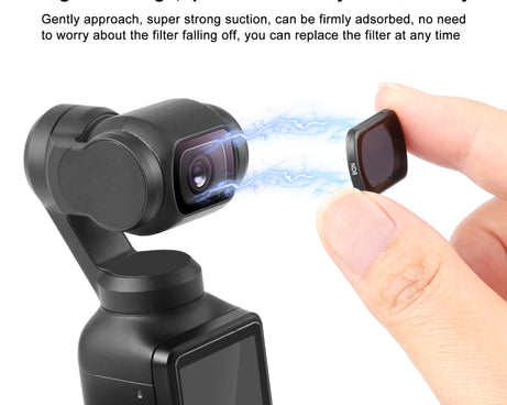 For DJI Pocket 3 PULUZ Magnetic ND8 Camera Lens Filter, ND8 Filter