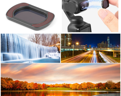 For DJI Pocket 3 PULUZ Magnetic ND8 Camera Lens Filter, ND8 Filter