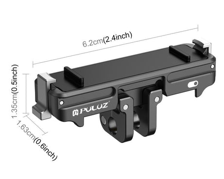 For Insta360 GO3 PULUZ Magnetic ABS Quick Release Base Mount, For Insta360 GO3 / GO 3S