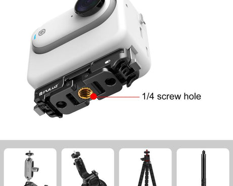 For Insta360 GO3 PULUZ Magnetic ABS Quick Release Base Mount, For Insta360 GO3 / GO 3S